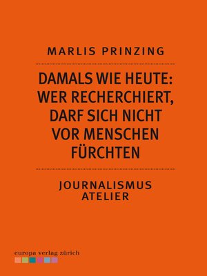cover image of Damals wie heute